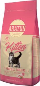 Araton Kitten Ξηρά Τροφή για Ανήλικες Γάτες με Κοτόπουλο