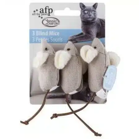 All For Paws Παιχνίδι Γάτας Comfort Blind Mice 15x4x3 εκ.
