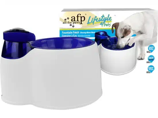 All For Paws Lifestyle Αυτόματη Ποτίστρα/Συντριβάνι Γάτας & Σκύλου Μπλε 3lt