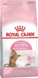 Royal Canin Second Age Kitten Sterilised Ξηρά Τροφή για Ανήλικες Στειρωμένες Γάτες με Πουλερικά