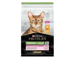 Purina Pro Plan Sterilised Adult Optidigest Ξηρά Τροφή για Ενήλικες Στειρωμένες Γάτες με Ευαίσθητο Γαστρεντερικό με Κοτόπουλο 0.4kg