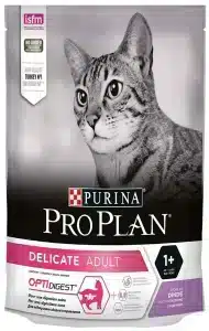 Purina Pro Plan Delicate Optirenal Ξηρά Τροφή για Ενήλικες Γάτες με Γαλοπούλα