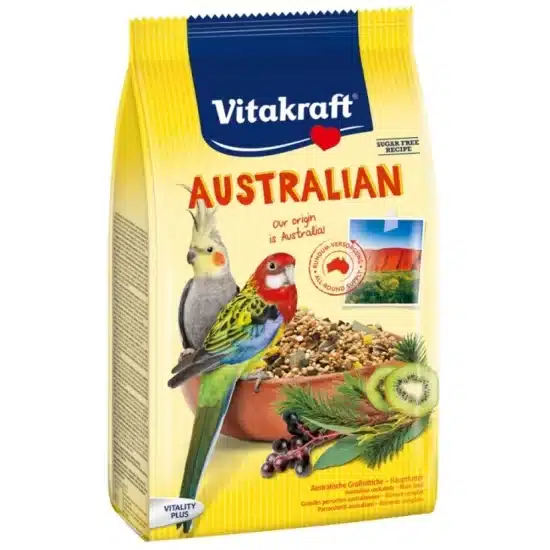 Vitakraft Menu Australian Τροφή super premium για Cockatiels & Rossela 750gr