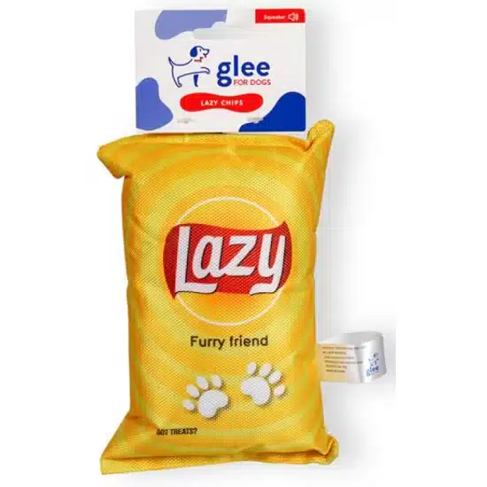 Παιχνίδι Σκύλου Glee Lazy Chips Squeaky 20x15cm