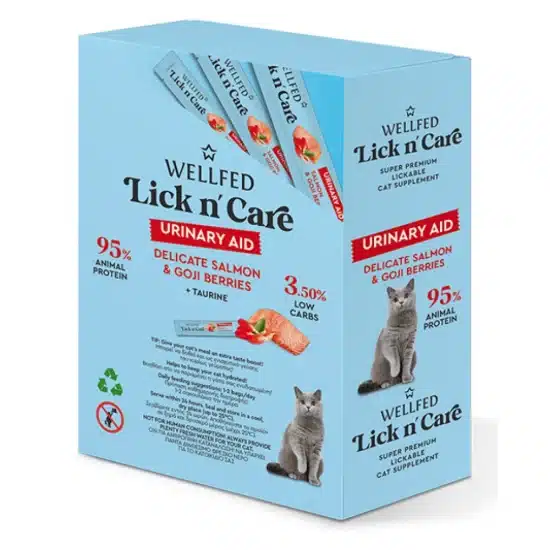 Λιχουδιά Γάτας Wellfed Lick N' Care Urinary Aid (24x15gr) 360gr