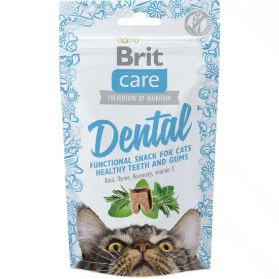 Λιχουδιές Γάτας Brit Care Cat Snack Functional Dental 50gr