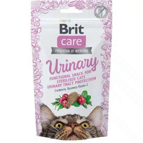 Λιχουδιές Γάτας Brit Care Cat Snack Functional Urinary 50gr
