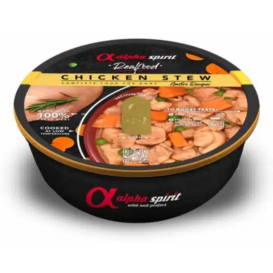Μαγειρευτή Τροφή για Σκύλους Real Food Chicken 280gr